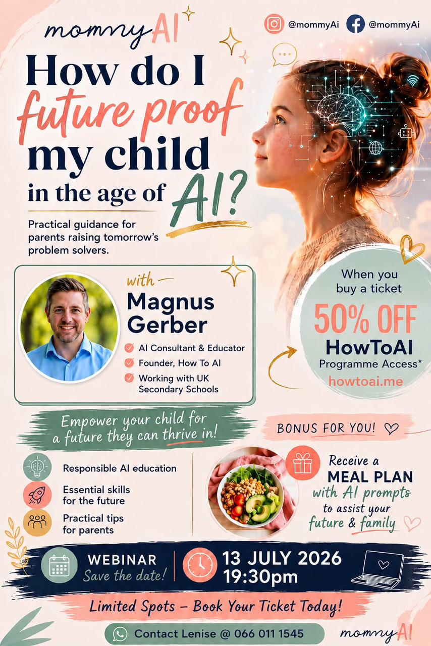 How do I future proof my child in the age of AI?